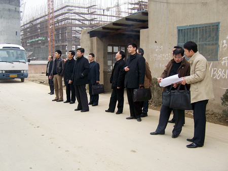 常州市武进区陈副区长莅临武进项目现场指导事情