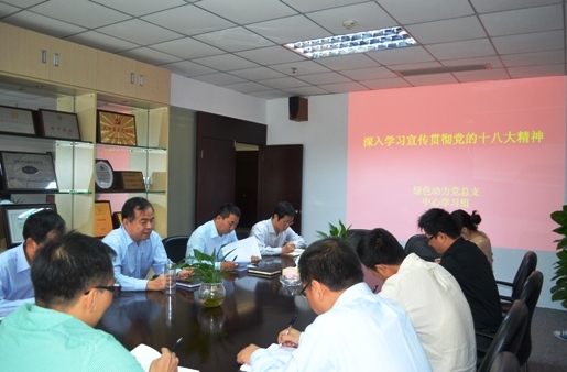 W66最给力的老牌娱乐集团党总支组织学习十八大精神