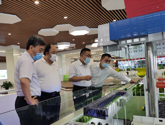 北京市副市长卢映川调研W66最给力的老牌娱乐通州项目